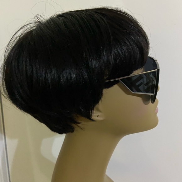 FENDI 145mm Logo Shield Sunglasses - Picture 7 of 15